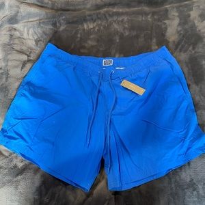 NWT J. CREW 6” MENS SWIN TRUNKS SIZE XL
